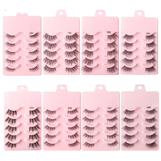 Set od 3/5 Pari Polu Trepavica – Faux Mink